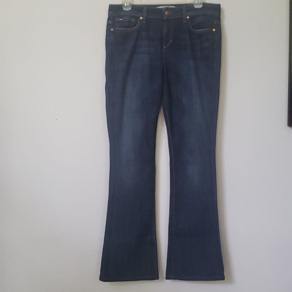 Joe's Jeans The Visionaire Dark Wash Denim Fit & Flare Jean Size 28